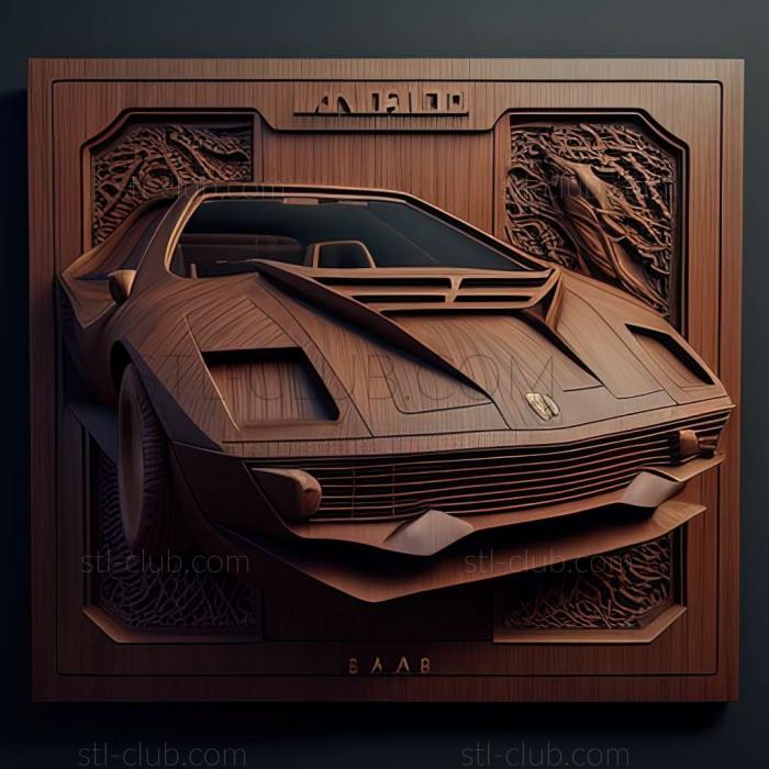 3D мадэль Lamborghini Jarama (STL)